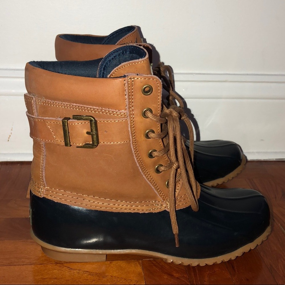 LL BEAN DUCK BOOTS SIZE 8